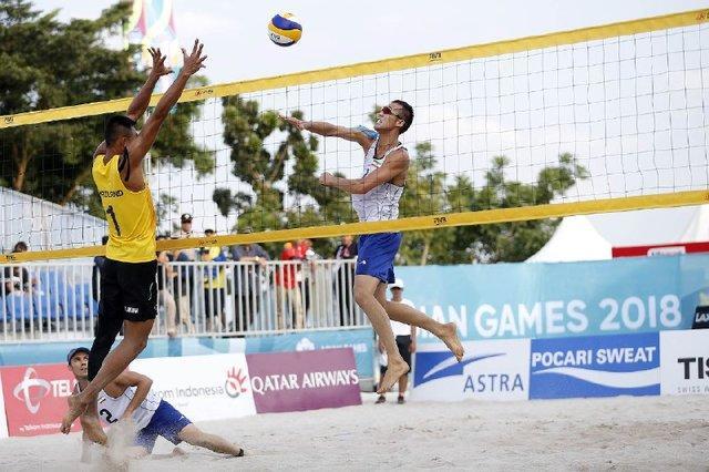 پیروزی ساحلی بازان والیبال ایران در شروع دور گروهی