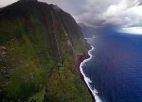 ساحل خیره کننده در هاوایی