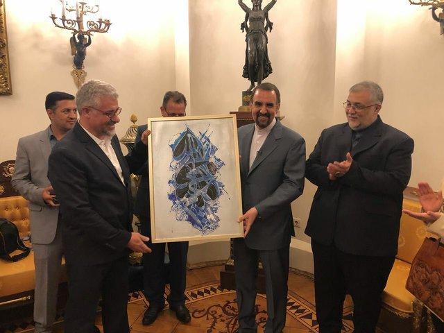 نمایشگاه آثار هنرمندان ایران در مسکو برگزار گردید
