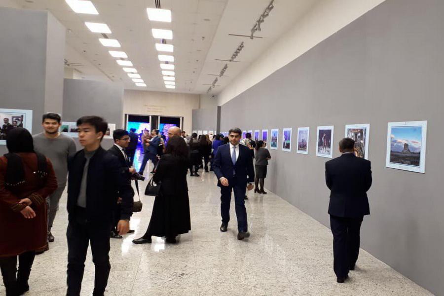 نمایشگاه عکس 27 سال روابط دیپلماتیک ایران و قزاقستان برپا شد
