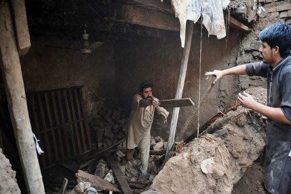 سیل در پاکستان جان 39 نفر را گرفت
