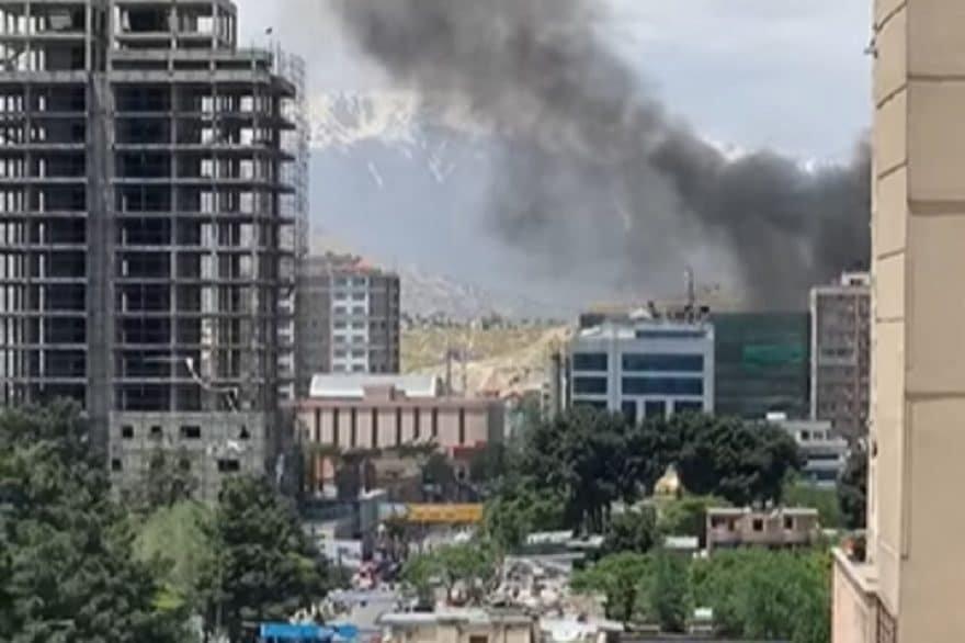 فیلم ، انفجار مهیب در نزدیکی ساختمان دادستانی کل افغانستان
