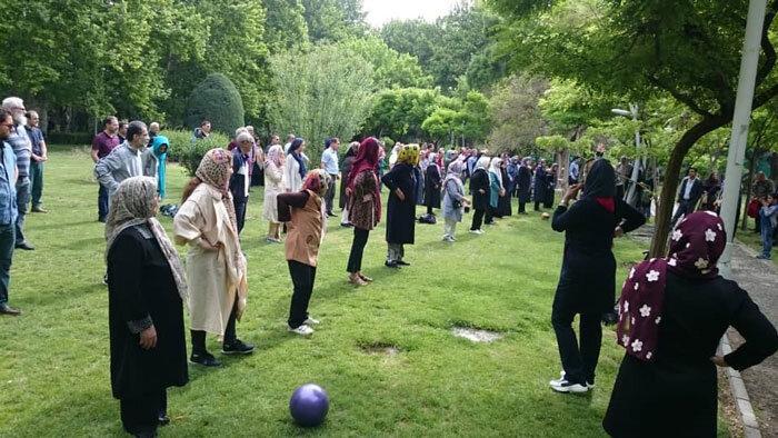 پیکار با پارکینسون در پارک لاله