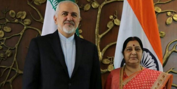 رایزنی وزرای خارجه ایران و هند در دهلی نو
