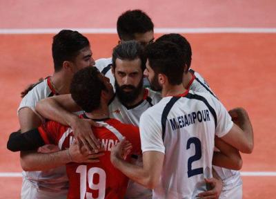 پیروزی تیم ملی والیبال ایران مقابل ایتالیا در دیدار افتتاحیه
