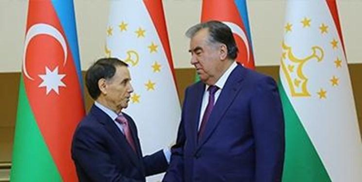 دیدار نخست وزیر آذربایجان با رئیس جمهور تاجیکستان