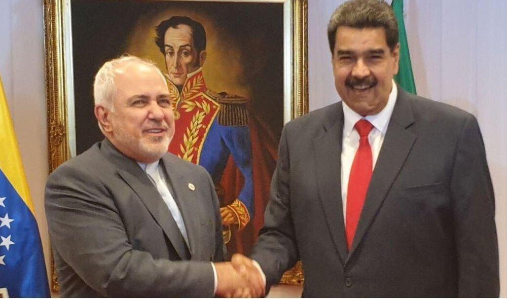 ظریف با مادورو دیدار کرد، عکس