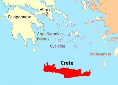 جزیره کرت کجاست ، معرفی بزرگترین جزیره یونان