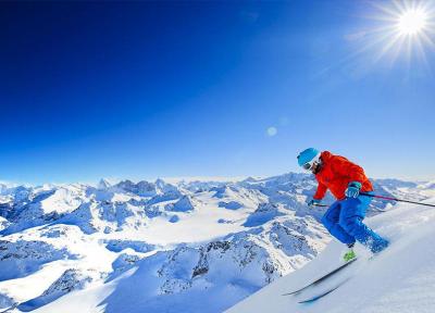 بهشت اسکی در پیست های سوئیس