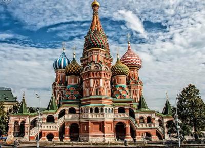 رنگارنگ ترین بنای دنیا، کلیسای جامع سنت باسیل مسکو