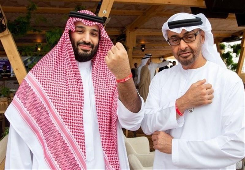 دیدار بن زاید با بن سلمان در کاخ آل سعود در سرزمین مقدس منا دیدار بن زاید با بن سلمان در کاخ آل سعود در سرزمین مقدس منا