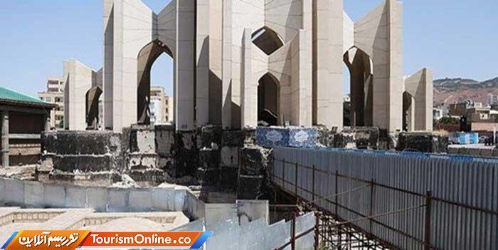آسیب گورستان 800 ساله شاعران زیر باران و برف آسیب گورستان 800 ساله شاعران زیر باران و برف