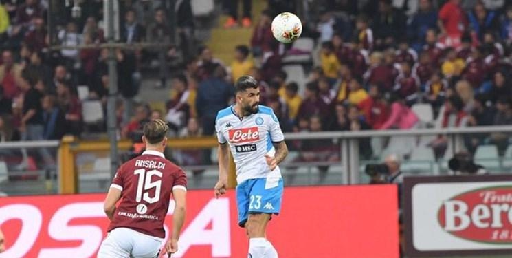 ترمز ناپولی در تورین کشیده شد