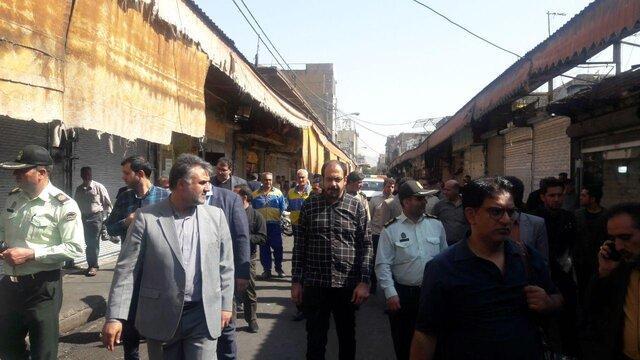 تشکیل 20 پرونده تعزیراتی با گشت امروز در بازارچه شهرستانی تهران