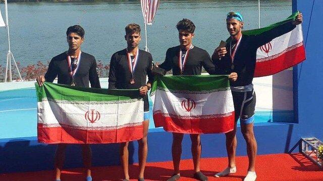 انتها رویینگ قهرمانی آسیا با 3 مدال برنز دیگر برای ایران