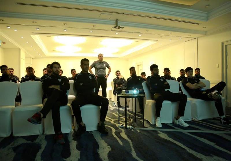 برگزاری جلسه بررسی عراق در اردوی تیم ملی، حضور مدیر تیم ها در جلسه هماهنگی