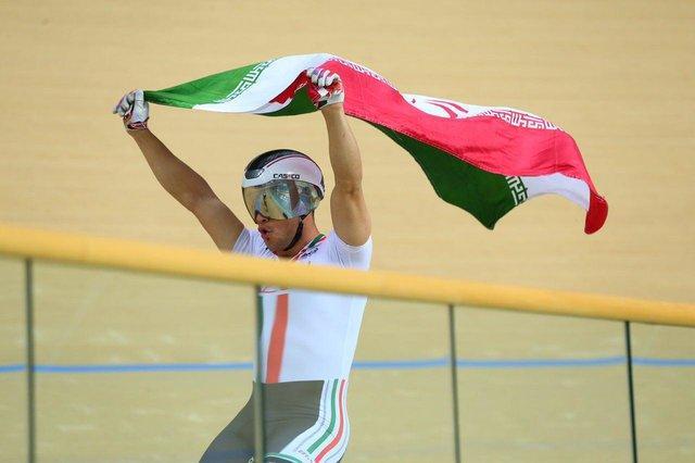 سومین طلای ایران در بازیهای داخل سالن، دوچرخه سواری قهرمان شد