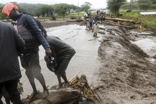 60 کشته براثر باران و رانش زمین در کنیا (
