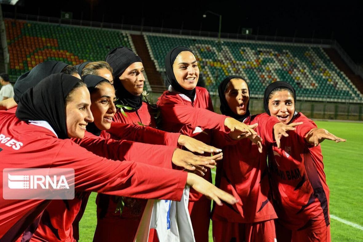 تداوم درخشش شهرداری بم در لیگ برتر فوتبال زنان