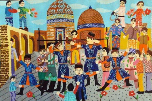 افتخارآفرینی بچه ها اردبیلی در مسابقه نقاشی ازبکستان ، کسب 9 دیپلم افتخار