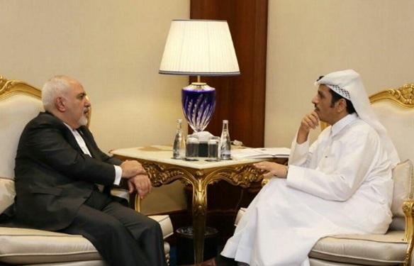 وزیر امور خارجه قطر ظهر امروز با ظریف ملاقات می نماید