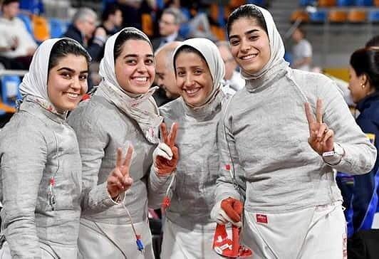 صعود دو بانوی سابریست ایران به جدول اصلی شمشیربازی قهرمانی جهان