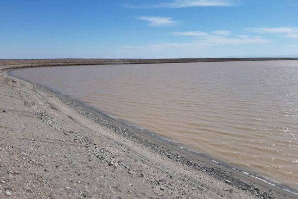 افتتاح سیزدهمین سد خاکی سیمانی در منطقه کویری ریگان