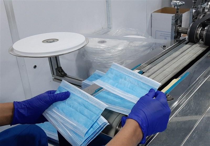 تولید ماسک در شهرستان مرند