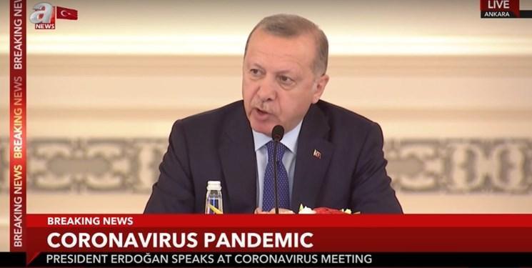 اردوغان: شیوع ویروس کرونا اثر جدی بر اقتصاد ترکیه می گذارد