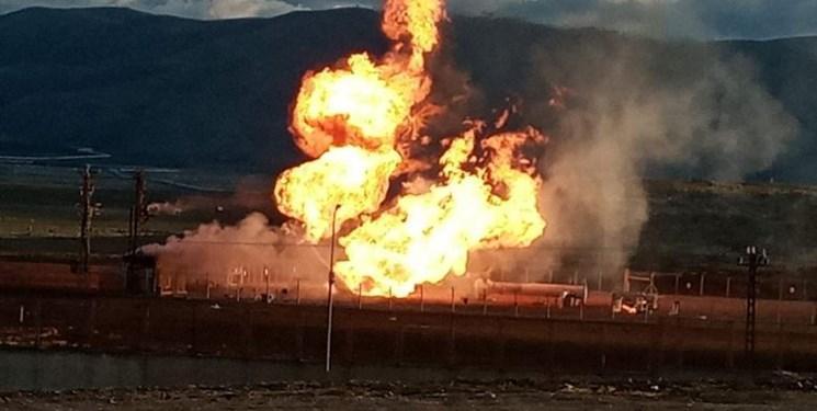 توقف صادرات گاز ایران به ترکیه با انفجار در خط لوله ترکیه