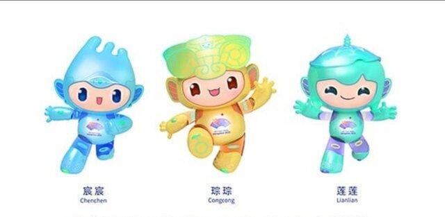رونمایی از عروسک های بازی های آسیایی 2022