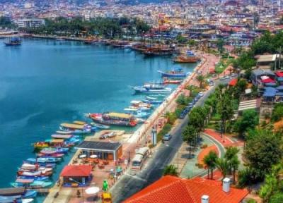 جاهای دیدنی شهر ساحلی آلانیای زیبا در ترکیه