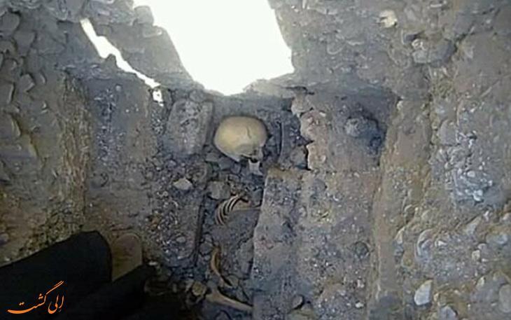 کشف اسکلت دختر بچه 5000 ساله در شهرستان بابل