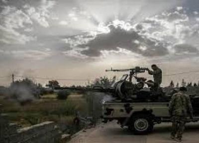 لیبی، زمین گیر شدن نیروهای حفتر در ترهونه