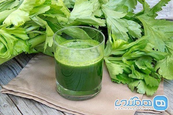 بخش هایی از این سبزی به عنوان داروی فشار خون استفاده می گردد