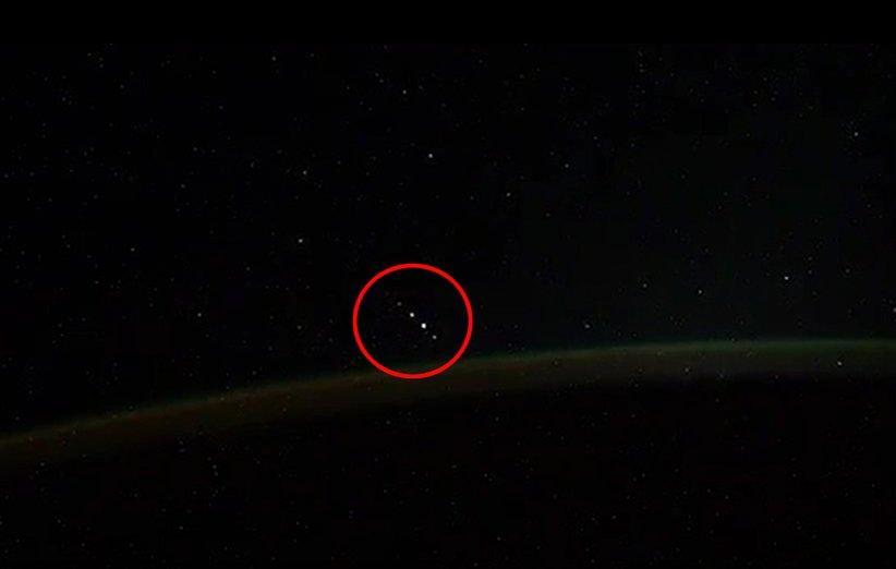 منظره ای تماشایی که فضانورد روس از شفق قطبی و نورهایی عجیب ثبت کرد