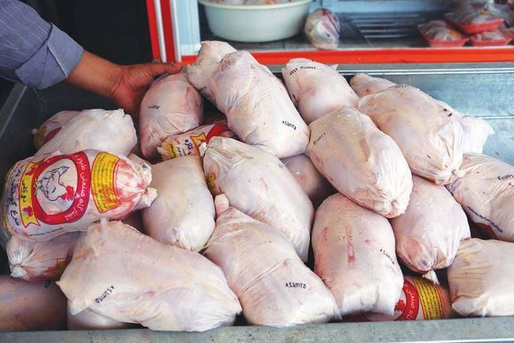 قیمت هر کیلو مرغ به 21 هزارتومان رسید