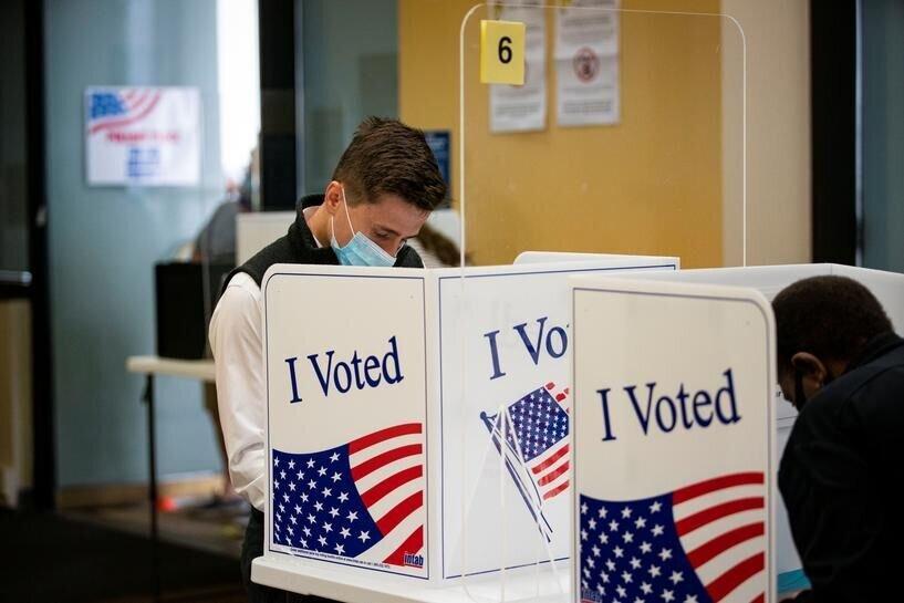 ارقام بی سابقه رای گیری در آمریکا