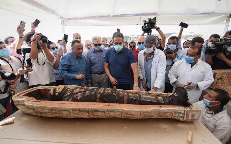 بازگشایی تابوت 2600 ساله مصری ، راز 59 مومیایی چیست؟