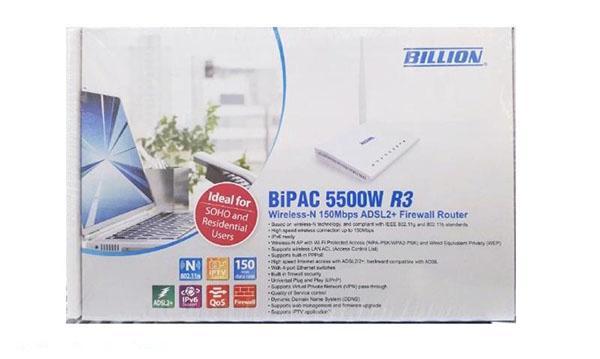 آیا مودم بی سیم بیلیون BiPAC 5500W R3 برای اینترنت خانگی معمولی مناسب است؟