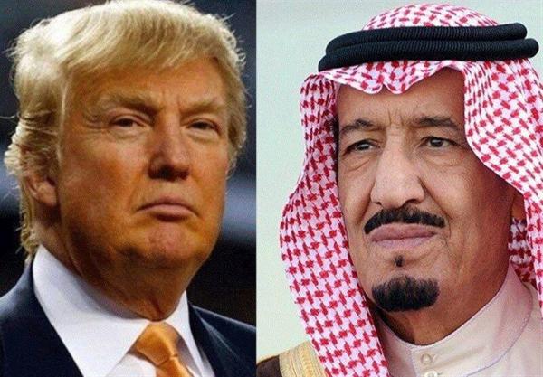 خبرنگاران ترامپ و پادشاه عربستان درباره بحران خلیج فارس گفتوگو کردند