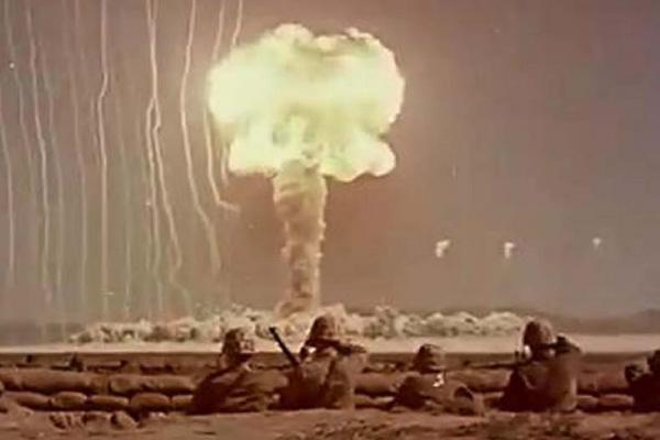 تصاویری از نوادا پس از انفجار هسته ای