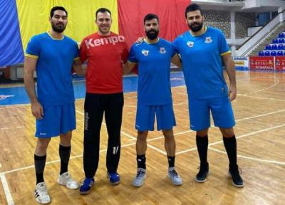 تقابل لژیونرها ایرانی در لیگ هندبال رومانی