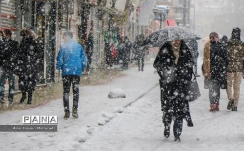 بارش شدید برف و باران در 6 استان