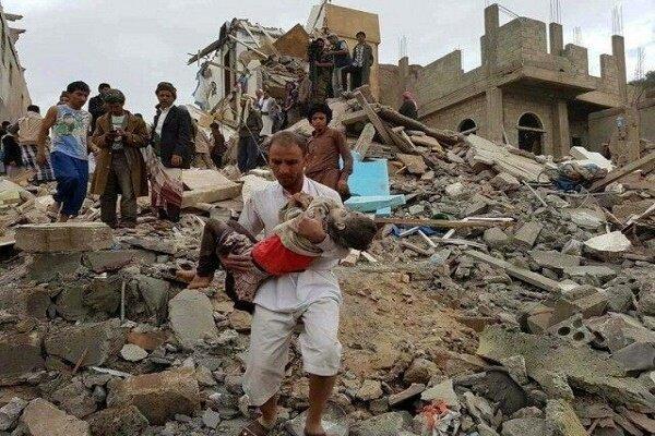 ائتلاف متجاوز سعودی مناطقی از خاک یمن را هدف قرار داد
