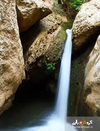 آبشار شیرز؛ منطقه ای سرسبز و دیدنی در کوهدشت، عکس
