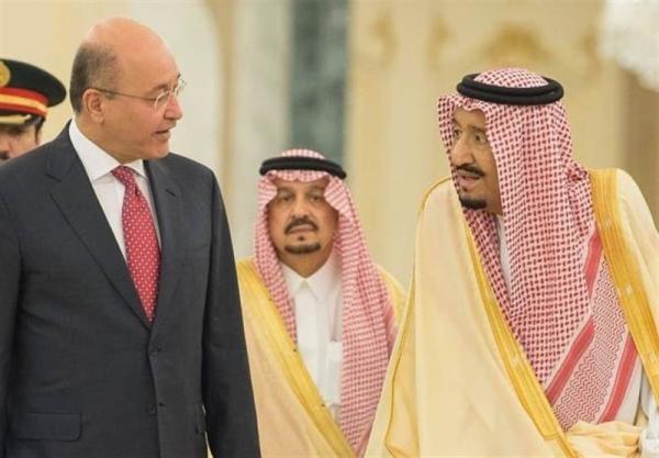 گفت وگوی پادشاه سعودی و رئیس جمهور عراق درباره امنیت منطقه