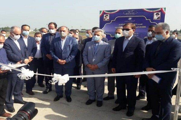 افتتاح پروژه های توسعه ای فرودگاه بین المللی سردار جنگل رشت