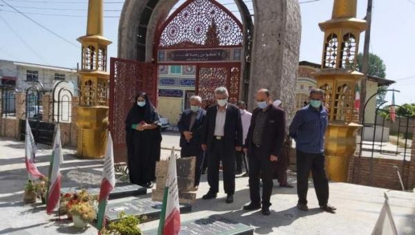 بازدید مسئولین قائم شهر از گلزار شهدای کلاگر محله بازدید مسئولین قائم شهر از گلزار شهدای کلاگر محله