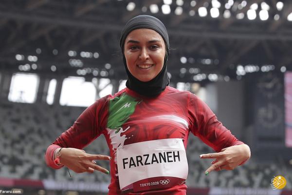 دختر ایرانی در 100 متر المپیک